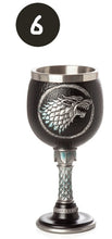 Load image into Gallery viewer, Game Of Thrones Beer Mug Viking Mug Skull Mug Wooden Barrel Retro Mug Stainless Steel Resin Cups Coffee Mug Drinkware Tankard