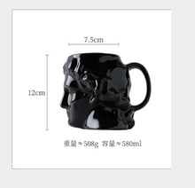 Load image into Gallery viewer, Creative Ceramic Milk Cup Coffee Cup Spain Ancient Greek Apollo David Head Cup Mug Roman Sculpture Cup David Water Cup
